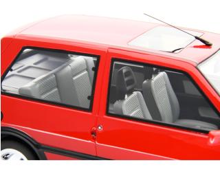 Fiat Uno Turbo i.e. 1.4 1990 ROSSO Laudoracing 1:18 Resinemodell (Türen, Motorhaube... nicht zu öffnen!)